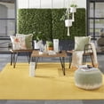 thumbnail image 2 of Pemberly Row 7' x 10' Yellow Fabric Outdoor Area Rug (7' x 10'), 2 of 13