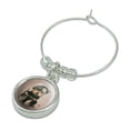thumbnail image 2 of Yorkie Yorkshire Terrier Dog Dapper Cap Hat Wine Glass Charm Drink Marker, 2 of 5