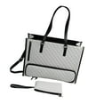 thumbnail image 4 of Mujer el almuerzo aislado Tote bolso de hombro de computadora a prueba de fugas para viajes informales, 4 of 8