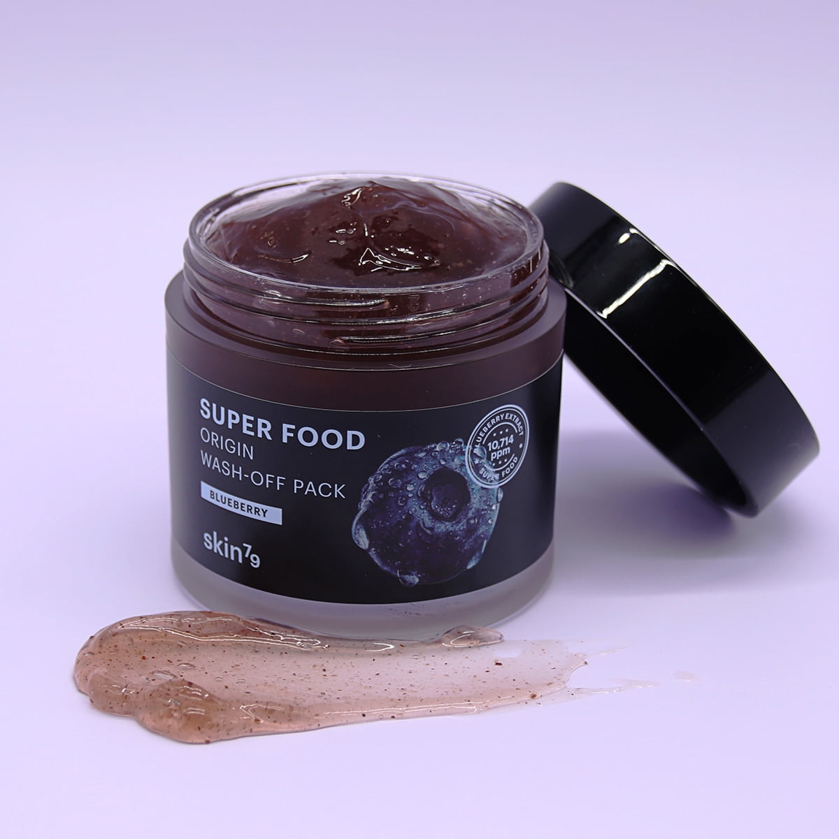 Skin79 Super Food Origin Wash-Off Pack Blueberry 120g, Skin Nutrition, Moisturizing