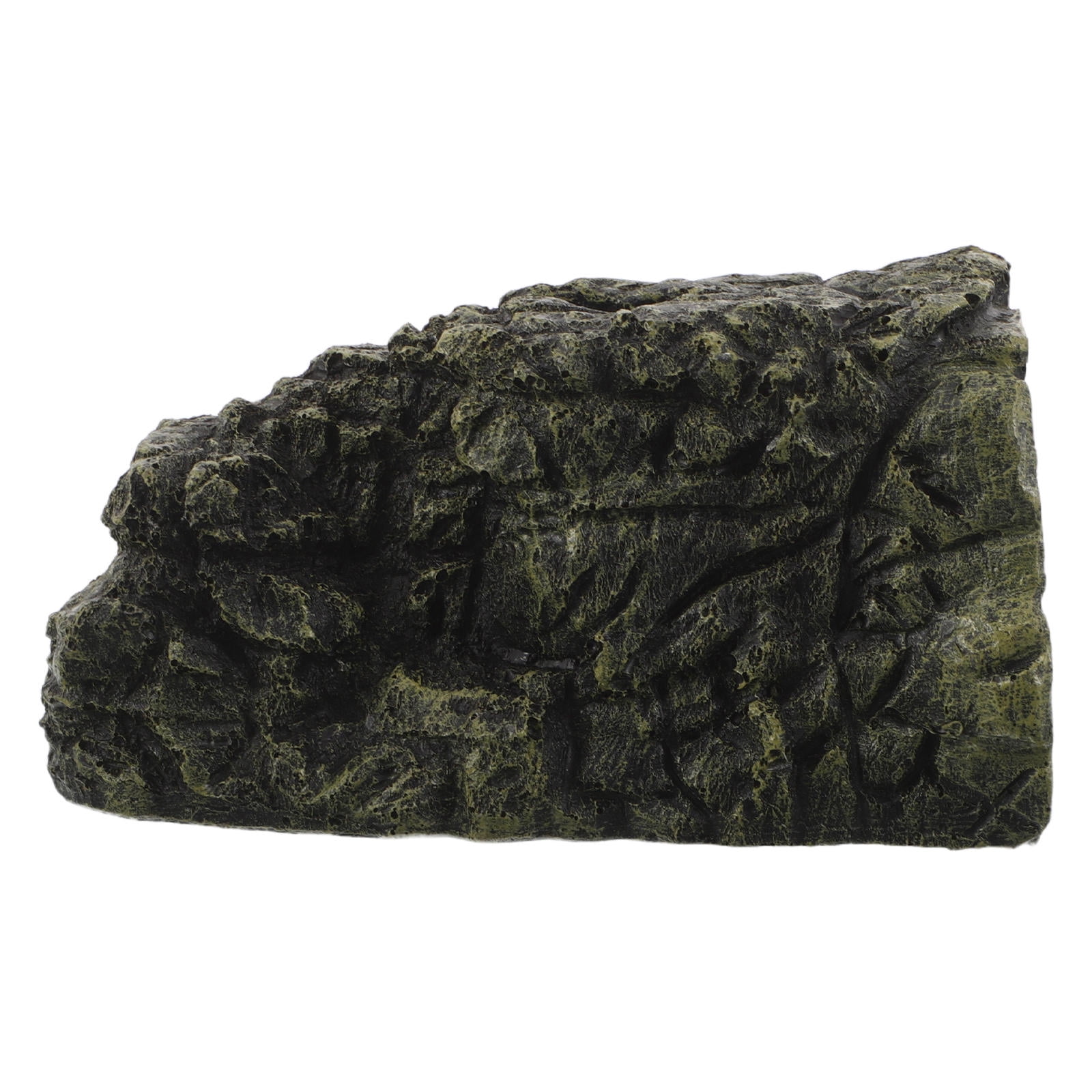 UPOUART Grey Resin Reptile Hideout and Basking Platform for Aquatic Turtle Tanks Habitat Accessory