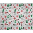 thumbnail image 4 of oneOone Polyester Spandex White Fabric Merry Christmas Sewing Material Print Fabric By The Yard 56 Inch Wide-HGB, 4 of 4