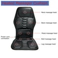 thumbnail image 3 of Car Seat Massager with 9 Massage Nodes Full Body Massage Mat Pad Seat Cushion,3 Intensity 9 Mode Electric Chair Massager for Back Neck Lumbar Hip Thigh,Portable for Home or Office, 3 of 8