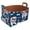 Multicolor 4, variant on Black Dog and Paw Storage Basket Collapsible Storage Bin, PU Foldable Basket Convenient Box Storage Organizer with Handles for Shelves Office Bedroom Closet Nursery Toys Laundry