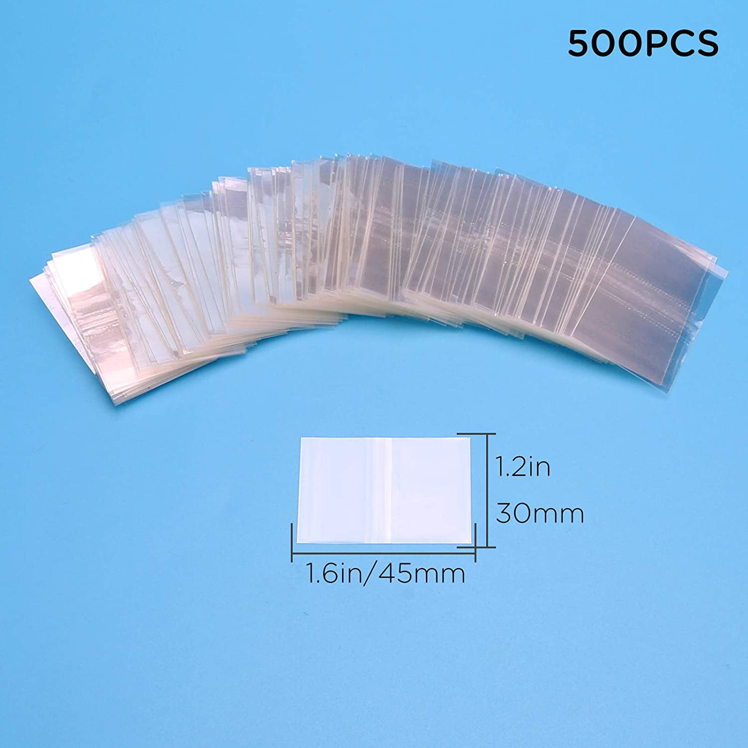 30" 500 Ft Heat Seal Shrink Wrap Central Fold PVC Clear Film Retail Packaging 
