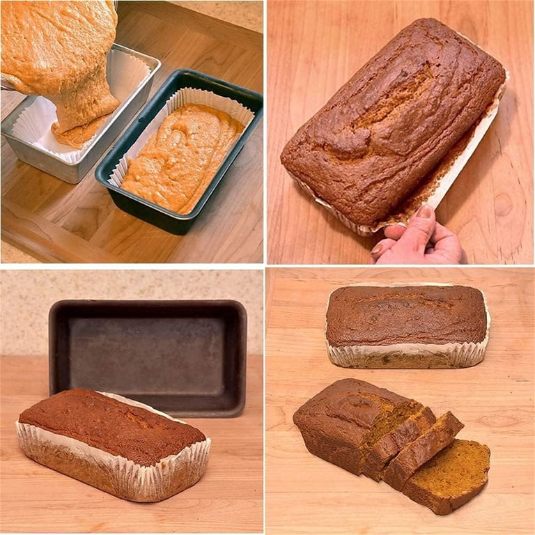 Banana Bread Pan How To Line Loaf Tin With Baking Paper 8x4 Loaf