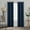 DENIM, variant on Eclipse Kendall Grommet Blackout Curtains, 54 In Long x 42 In Wide, White