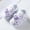 czb# Purple103, variant on CUZIBR Baby Girl Infant Sneakers Solid Color Cute Hook And Loop Strap Canvas Shoes Soft Sole Anti- Slip Breathable Lightweight Walking Footwear Fashionable Spring Summer Sandals,Blue,3-6 Months