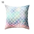 thumbnail image 2 of Koszal Housse de Coussin Carrée Imprimée Écailles de Poisson Multicolores 18 Pouces Décoration Maison, 2 of 7