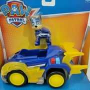 Nickelodeon Paw Patrol Mighty Pups Super Paws Chase & Deluxe Vehicle Toy