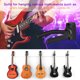 thumbnail image 2 of Percha 4 piezas perchas de guitarra soporte de guitarra de montaje en pared pantalla de soporte de bajo de ukelele de guitarra Tomshoo  Percha, 2 of 6