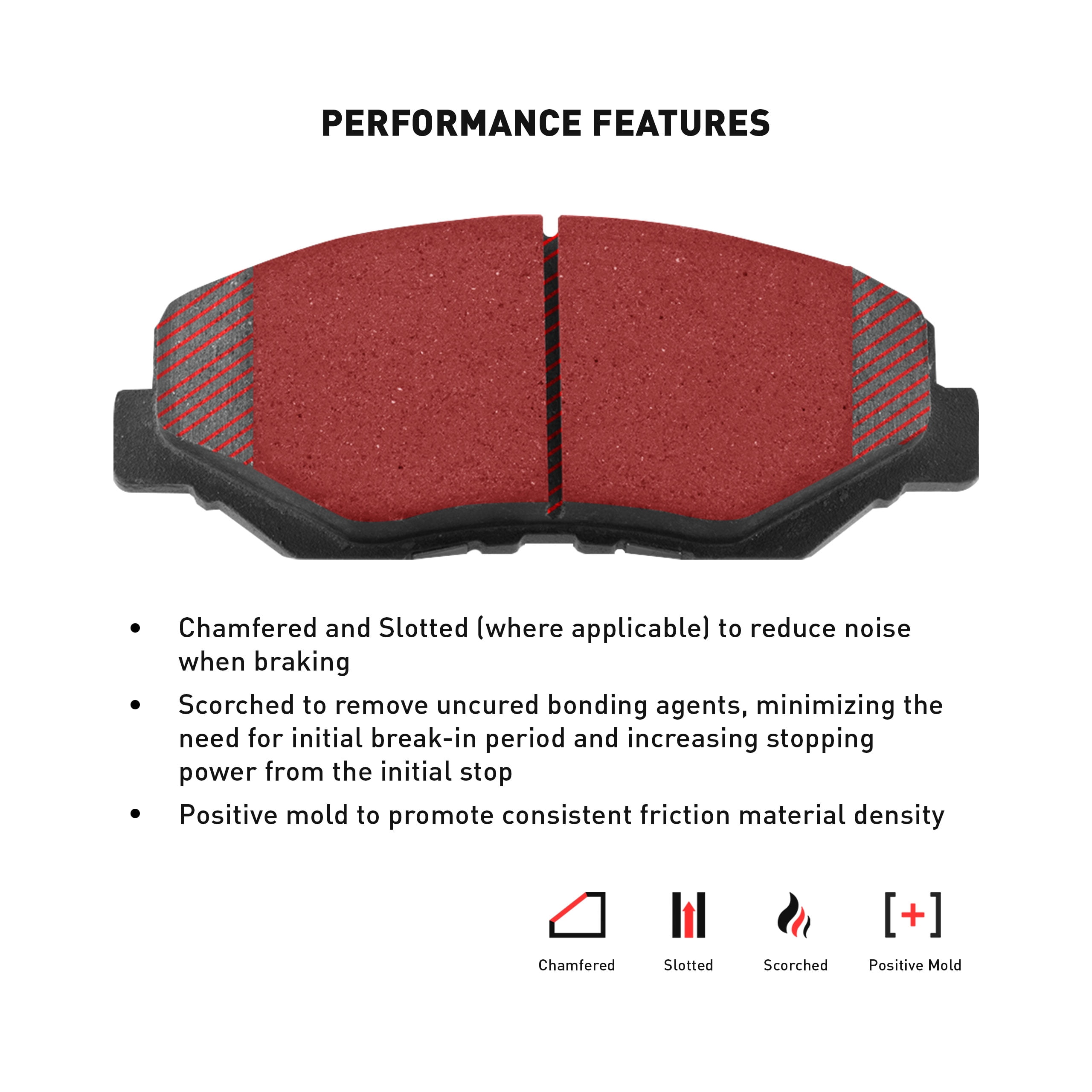 Dynamic 1551-0768-10 DFC 5000 Advanced Brake Pads - Ceramic Fits select: 1999-2005 VOLKSWAGEN JETTA, 1999-2005 VOLKSWAGEN NEW BEETLE
