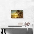 thumbnail image 2 of ARTCANVAS Mountain Lake Canvas Art Print by Albert Bierstadt - Size: 18" x 12" (0.75" Deep), 2 of 9