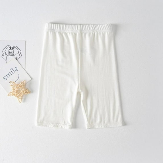 URMAGIC Girls' Modal Cotton Bike Shorts for Sports, School Uniform, or Under Skirts 3-10 Years