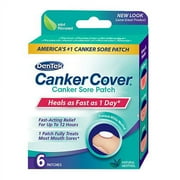 DenTek Canker Cover Canker Sore Patch, Mint, 6 patches