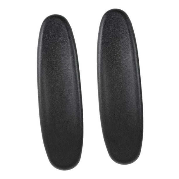 2 almohadillas para reposabrazos de silla de oficina, de piel sintética impermeable y cómodas, repuesto Estilo A