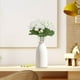 thumbnail image 3 of Ramo de flores artificiales de hortensia de 2 piezas - Decoración realista otoñal, centro de mesa para bodas, decoración de mesa, flores postizas sin mantenimiento, 3 of 5