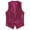 Hot Pink, variant on Men's Shiny Sequined Vest Sleeveless V-neck Waistcoat Open Front Jacket Coat Vest Tops Royal Blue 150/M