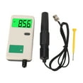 thumbnail image 2 of Water PH Detector, Water Quality Tester ABS High Accuracy Quick Response Manual Single Point Calibration Easy Opreation LCD Backlight  For Pool, 2 of 8