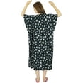 thumbnail image 4 of Bimba Maternity Floral Kaftan Nursing Night Gown,Front Buttons- Baby Shower Gift, 4 of 5