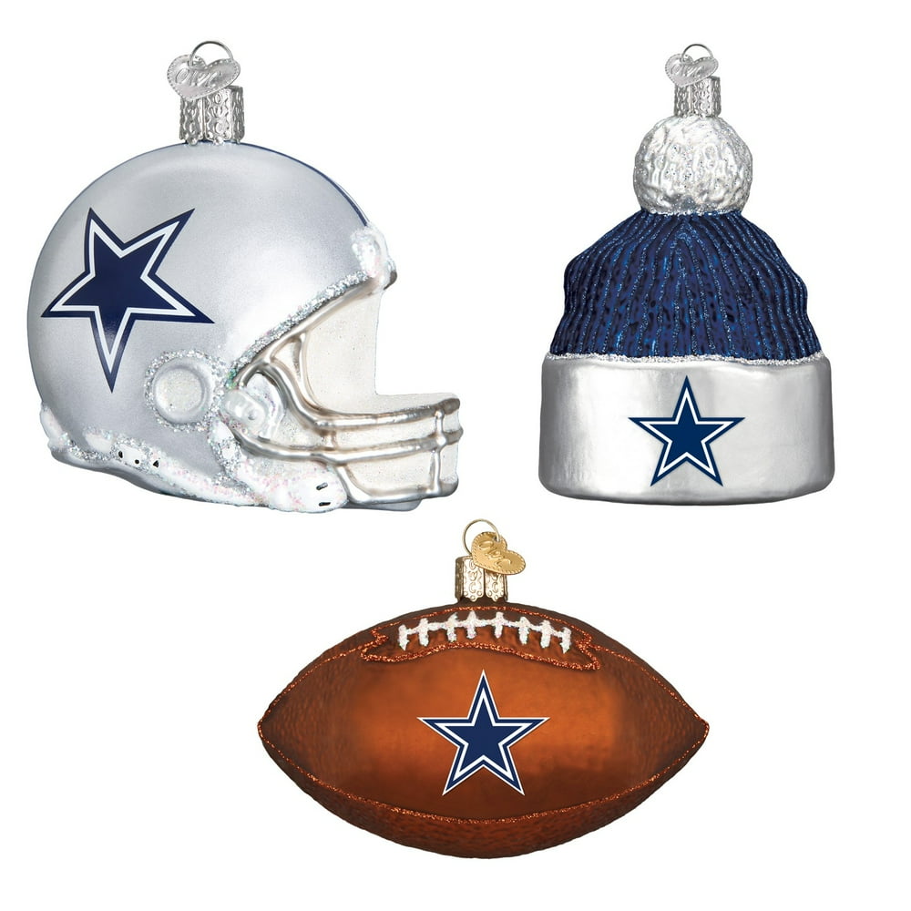 Dallas Cowboys Christmas Ornaments (3)