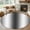 Dark gray, variant on 3ft Round Rug, Gray Purple Non-Skid Rubber Backing Large Area Rugs - Living Room Bedroom Home Office, Modern Gradient Geometric Indoor Floor Mat Carpets Washable Rug