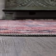 thumbnail image 4 of JONATHAN Y WASHABLE 5 x 8 Area Rug, Maris Ornate Medallion - Red/Black/Blue, WSH109F-5, 4 of 10