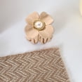 thumbnail image 4 of Elegant Flower Design Jaw Clips with Tortoiseshell Pattern for Secure Hair Styling and Gentle Care, 4 of 6