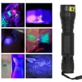 UV Flashlight 365nm Aluminum Portable Professional UV Flashlight for