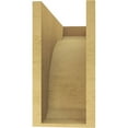 thumbnail image 4 of 7"W x 21"D x 14"H Classic Legacy Rough Cedar Woodgrain TimberThane Corbel, Primed Tan, 4 of 6