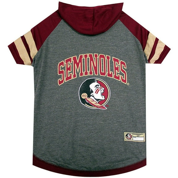 Pets First College Florida State Seminoles Pet Hoodie Tee Shirt, 4 Sizes Available - Medium