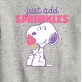 thumbnail image 3 of Peanuts - Just Add Sprinkles - Youth Crewneck Sweatshirt, 3 of 6