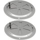 thumbnail image 4 of Rejilla de ventilación redonda de 2 piezas Rejilla de ventilación redonda Orificios de ventilación Ventilación ajustable, 4 of 4