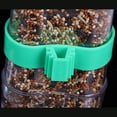 thumbnail image 2 of Dispensador de agua para periquitos, alimentador de loros, bebedero para periquitos, accesorios para jaula de cacatúa, alimentación automática para periquitos, 2 of 3