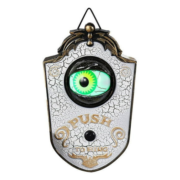 LED Electric Eye Doorbell Decoration Sound And Illuminated Eyeball