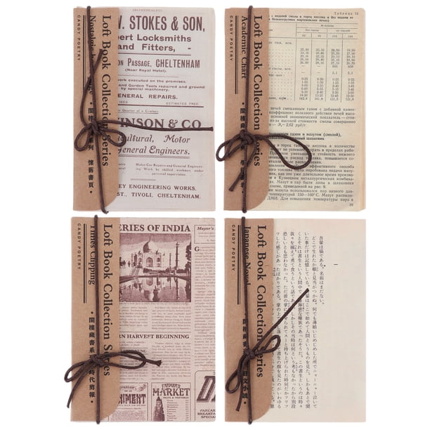 240 unids papeles clásicos papeles de envoltura papeles de material de scrapbook ornamento