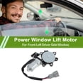 thumbnail image 2 of Front Left Driver Side Power Window Regulator Lift Motor for Nissan Maxima Pathfinder No.742507/807312Y000 6 Pin Car Window Glass Lift Motor, 2 of 8