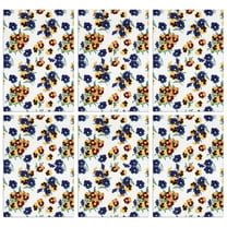 6 Pcs Funny Kitchen Towels,Pioneer Flower Floral Print Pattern Microfiber Dish Towels,Kitchen Tea Towels,Kitchen Towel Set (18" X 26")
