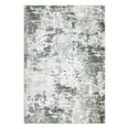 thumbnail image 5 of CAROMIO Modern Area Rug Abstract Rug Chenille Indoor Carpet Contemporary Distressed Floor Cover for Living Room Bedroom, 6' x 9' Gray, 5 of 7