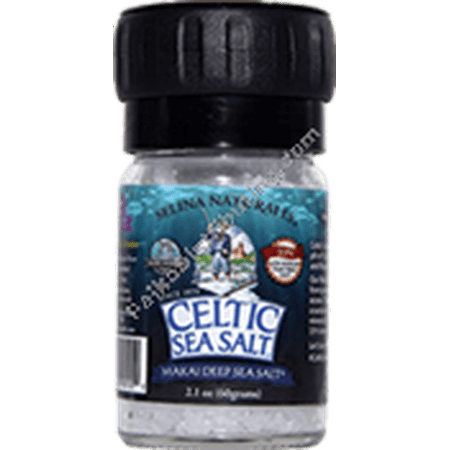 CELTIC SEA SALT Makai Deep Coarse Sea Salt Grinder 2 OZ