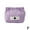 purple, variant on BETTERLIFE Corduroy Travel Cosmetic Bags Portable Makeup Storage Bag Female Storage Cl D0G2