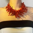 thumbnail image 2 of BELOWSYALER Multipurpose Irregular Corals Statement Pieces Necklace Versatile Jewelry Accessory for Stylish Outfits Casual Wear, 2 of 8