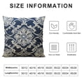 thumbnail image 6 of Nawypu Decorative Throw Pillow Cover Pillowcase for Couch Bedroom Geometric Pattern Cushion Cover  Blue, 6 of 6