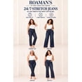 thumbnail image 2 of Roaman's Women's Plus Size Petite Plus Size Classic Stretch Bootcut Jean, 2 of 2