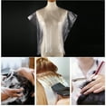 thumbnail image 4 of 100 Pcs Cape de Salon de Coiffure Jetable avec 100 Pcs Couvre-Oreilles, 4 of 10