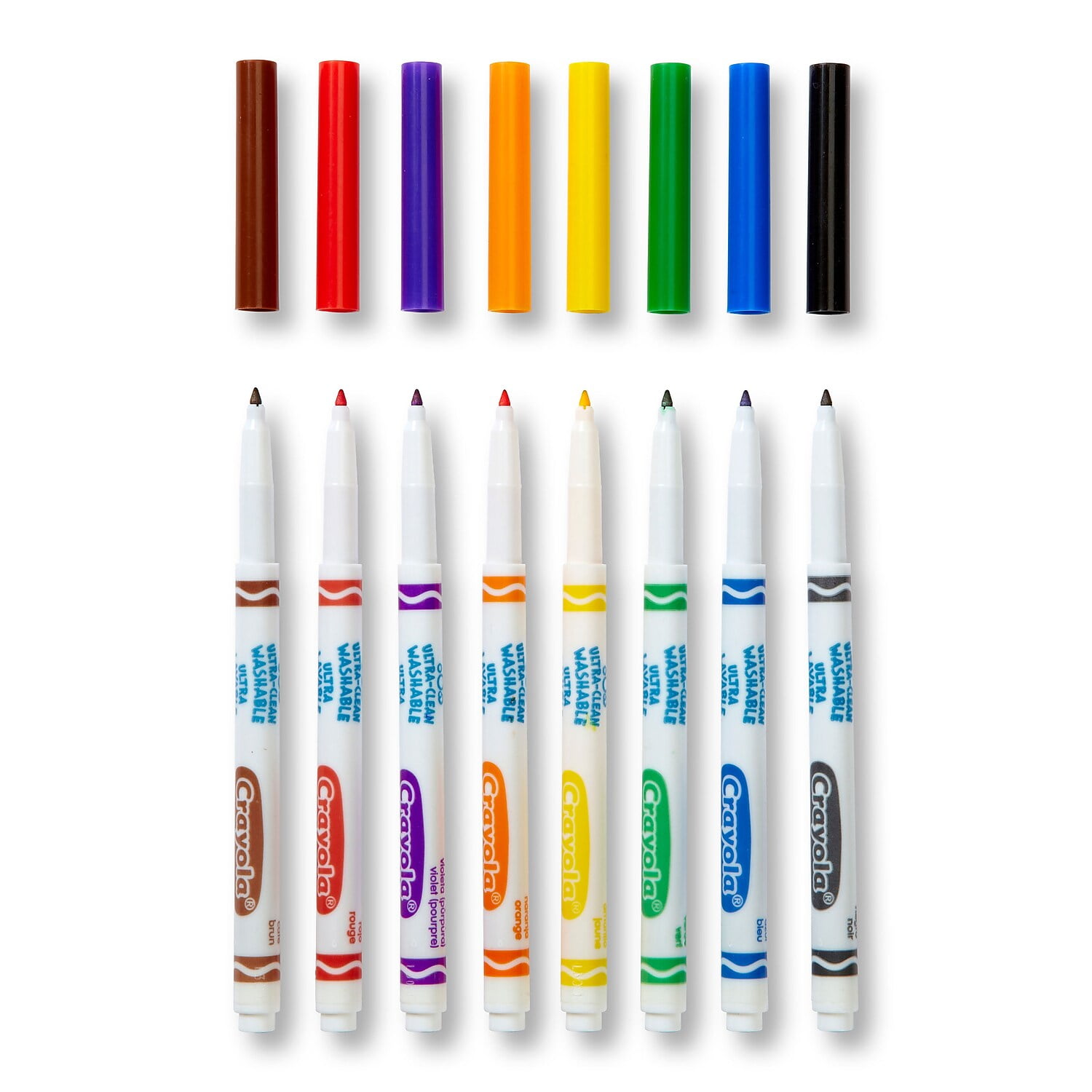 Crayola Classic Washable Broad Line Marker 8 ct. (002-CR587808)