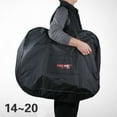 thumbnail image 2 of Bolsa de transporte para bicicleta plegable, compatible con scooters de 14, 16 y 20 pulgadas. 20in negro, 2 of 9