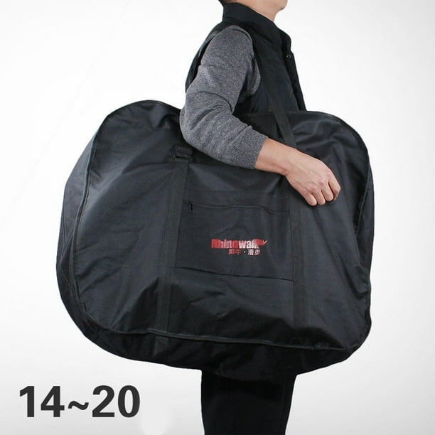 Bolsa De Transporte Plegable Grande Perfecl Para Scooters De 14 A 20 Pulgadas 20in Negro