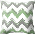 thumbnail image 4 of Ryan&nbsp; Sage Green Pillow Covers 22x22 Set of 4 Geometric Floral Decorative Throw Pillows Spring Summer Pillowcase for Living Room Sofa Couch Bed Indoor Home Decor, 4 of 5