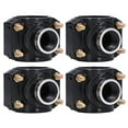 thumbnail image 3 of Drain Saddle Clamp, Lightweight Saddles Tee Kit Plastic Aging Resistant Standard Sizes Garden Irrigation Fasteners  For 63mm Diameter Pipes, 3 of 8